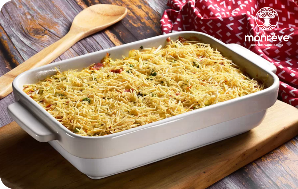 Arroz de Forno com Batata Palha