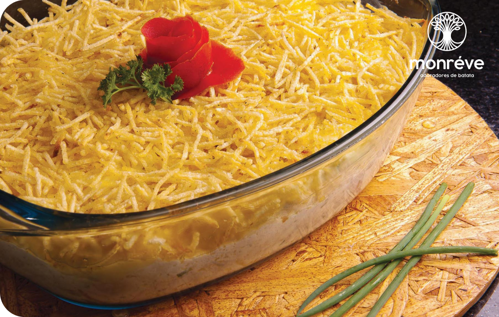 Salpicão de Frango com Batata Palha